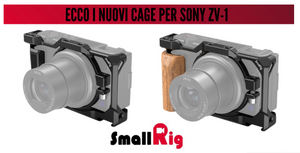 Cage Sony ZV1 di SmallRig!