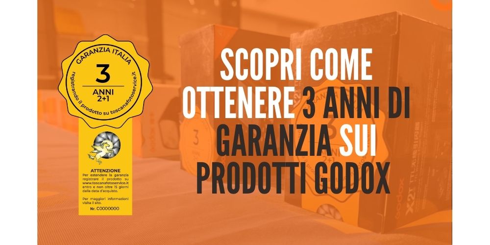 Estensione garanzia Godox 3 anni