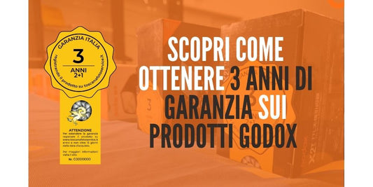 Estensione garanzia Godox 3 anni