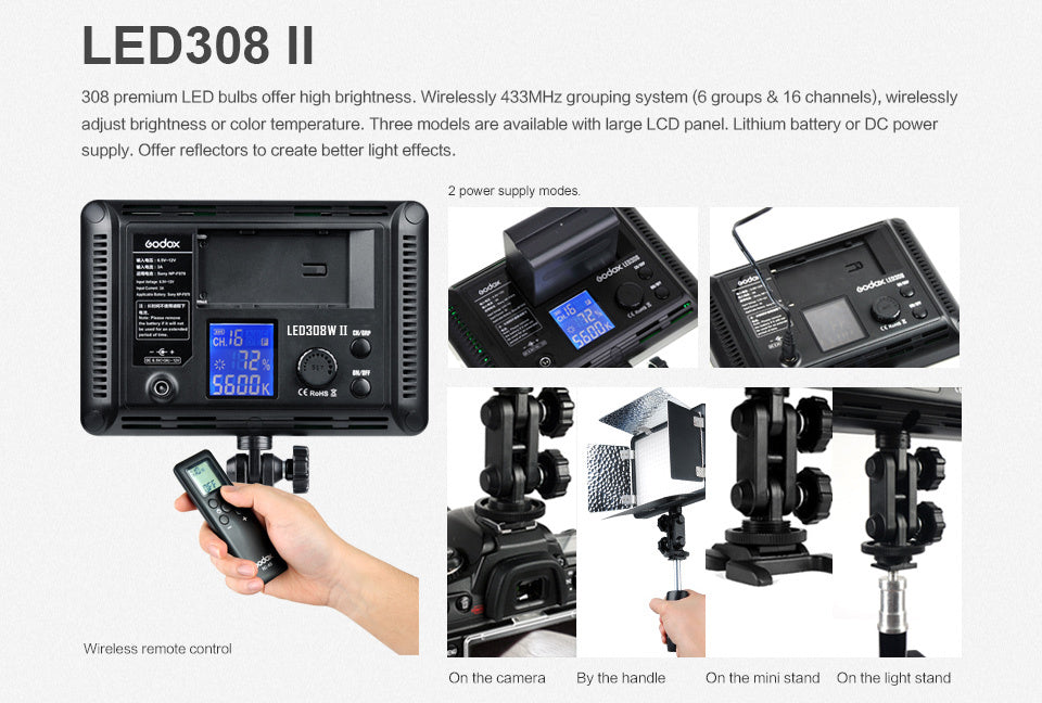 Godox LED Video Light 308