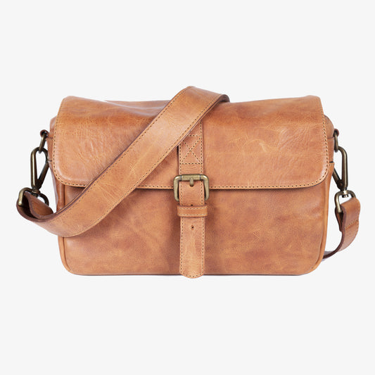 Bronkey París tanned Leather Camera Bag